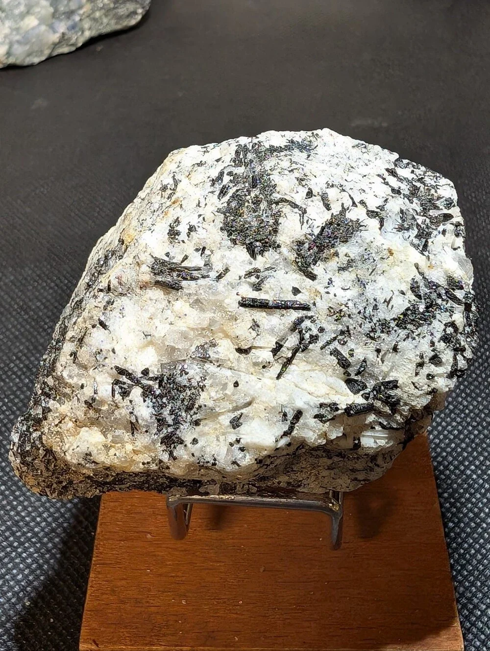 Raw Black Tourmaline In Quartz Specimen